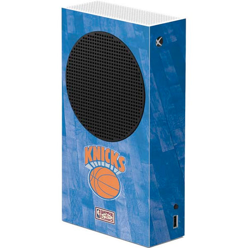 NBA New York Knicks Hardwood Classics Xbox Series S Console Skin